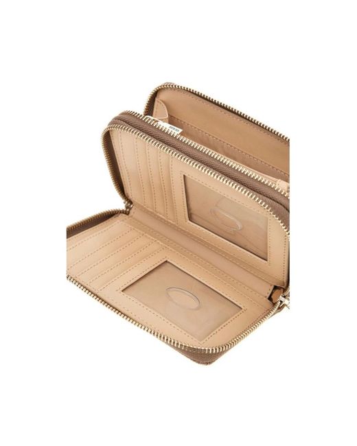 Guess Laurel Ii Zip-Around Portemonnee in het Natural