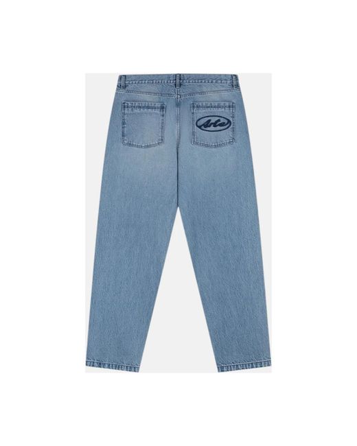 Arte' Blue Wide Jeans for men