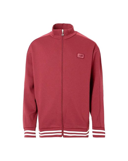 New Balance Red Zip-Throughs for men