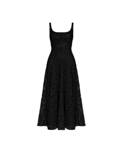 Tory Burch Black Lace Slip Dress