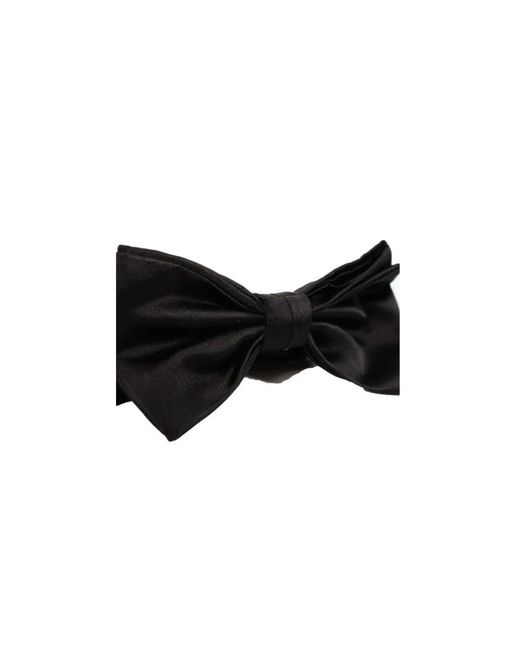 Karl Lagerfeld Black Bow Ties for men