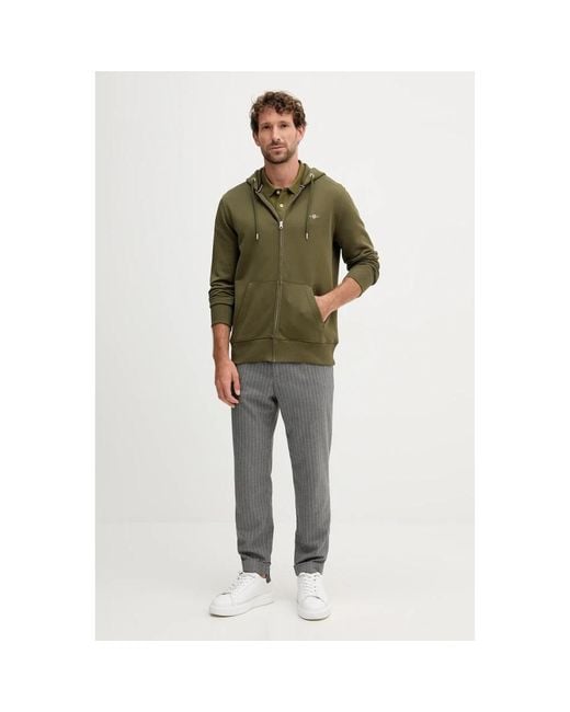 Zip-Throughs Gant de hombre de color Green