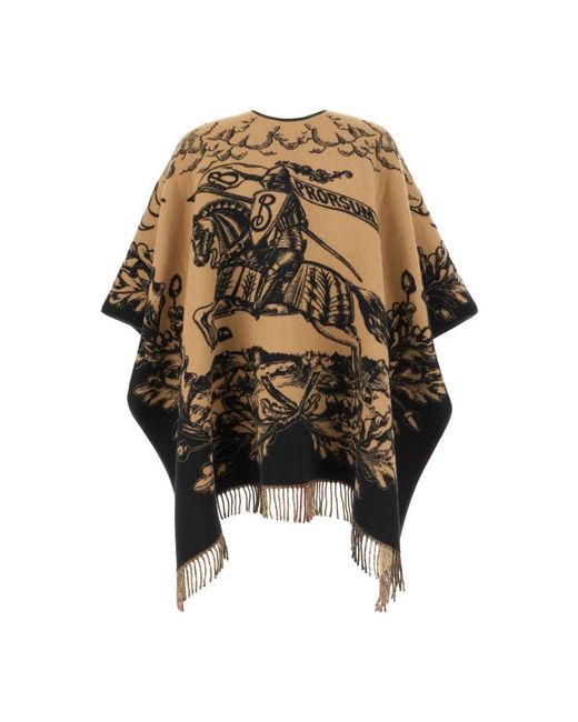 Burberry Black Ponchos
