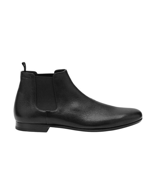 Prada Black Chelsea Boots for men