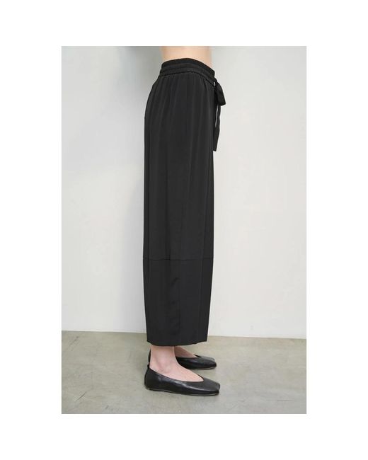 MEIMEIJ Black Wide Trousers