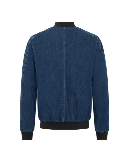 Moorer Blue Bomber Jackets for men