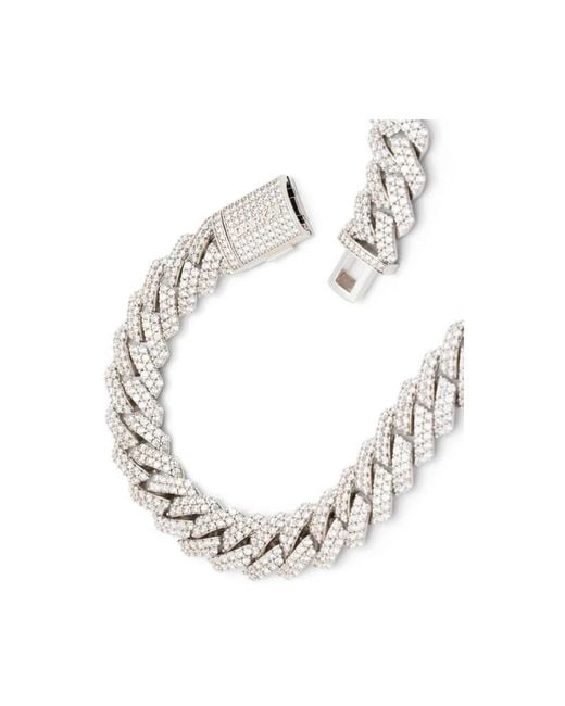 Bracelets DARKAI de hombre de color Metallic