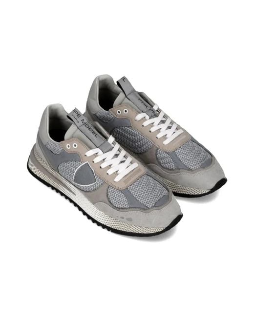 Philippe Model Gray Trainers for men