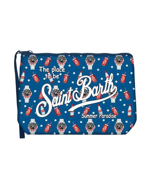 Mc2 Saint Barth Blue Clutches