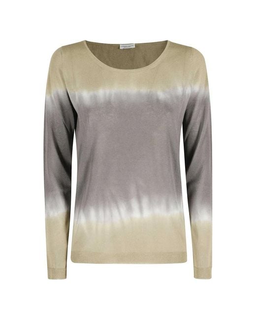 Roberto Collina Gray Round-Neck Knitwear