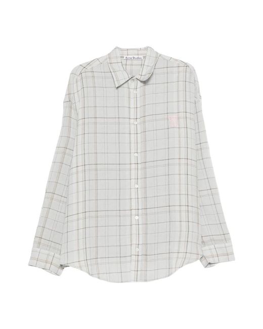 Acne White Casual Shirts for men