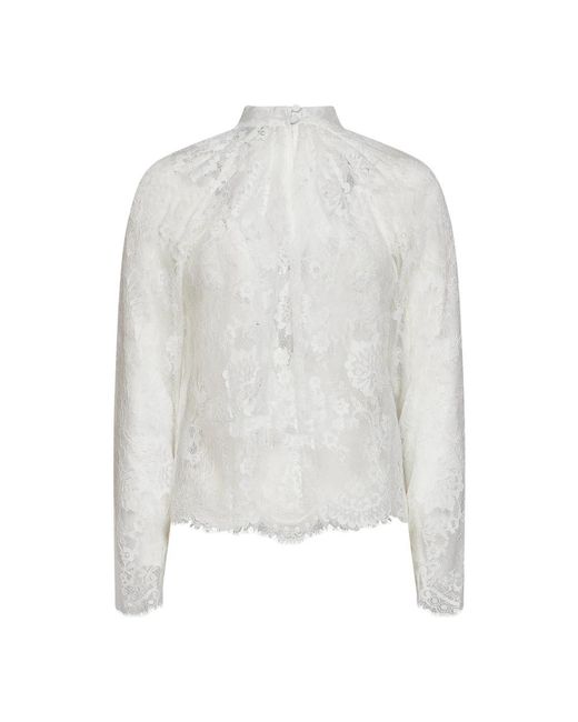 Blouses Self-Portrait de color White