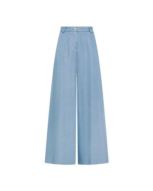 Cruna Eloise Wijde Broek in het Blue