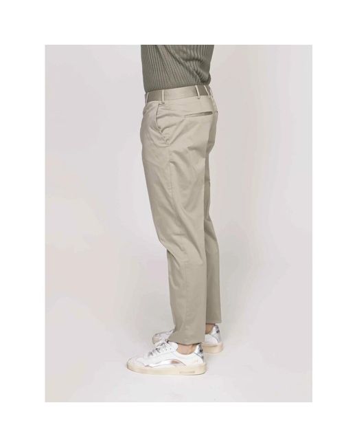 PT Torino Gray Suit Trousers for men