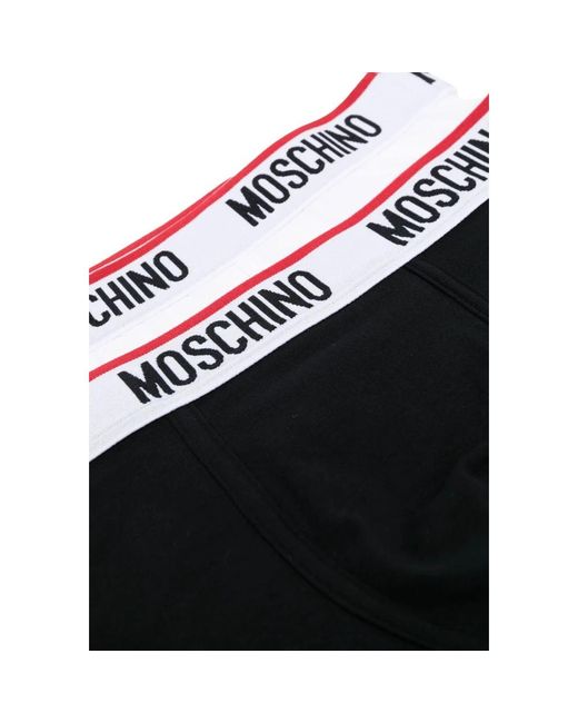 Bottoms Moschino de hombre de color Black