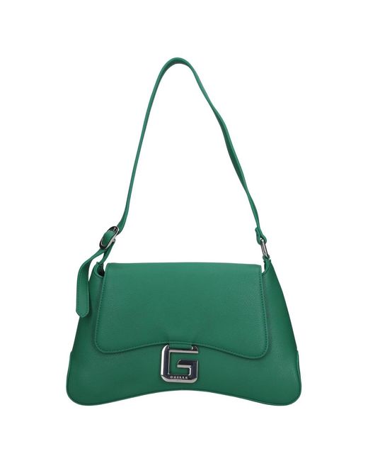 Gaelle Paris Green Shoulder Bags
