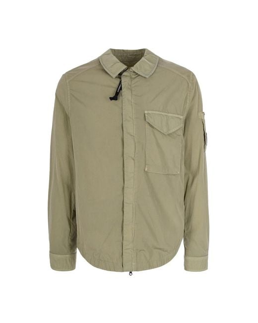 C P Company Green Light Jackets for men