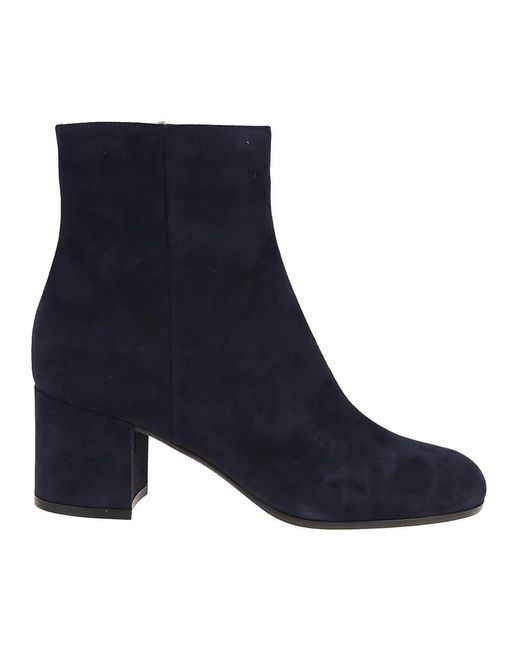 Gianvito Rossi Blue Heeled Boots