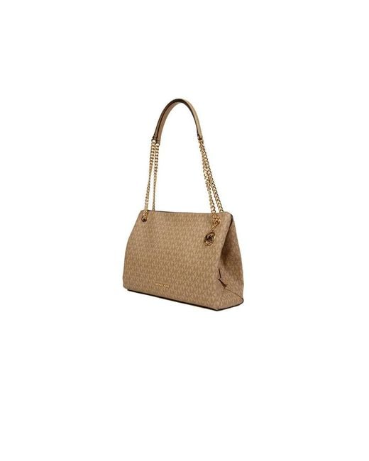 Michael Kors Natural Shoulder Bags