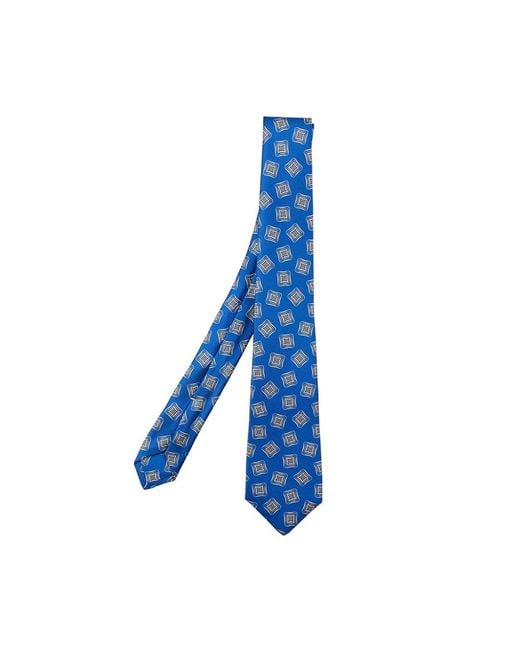 Kiton Blue Ties for men
