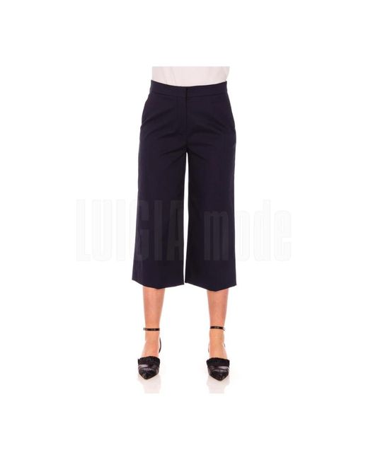 Trousers > cropped trousers Max Mara en coloris Blue
