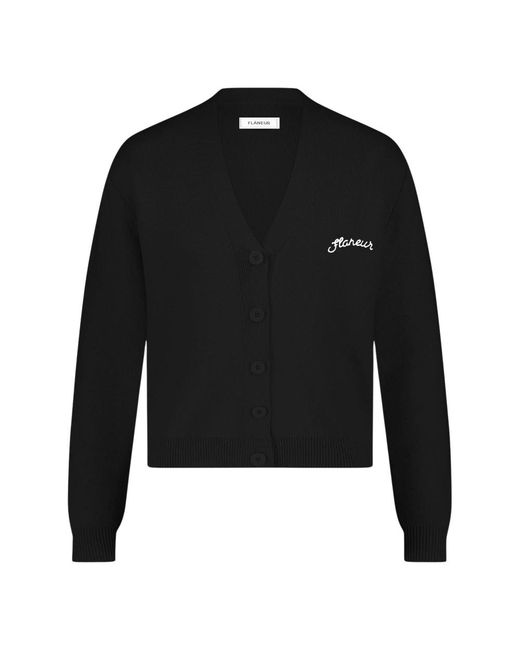 Cardigans flâneur pour homme en coloris Black