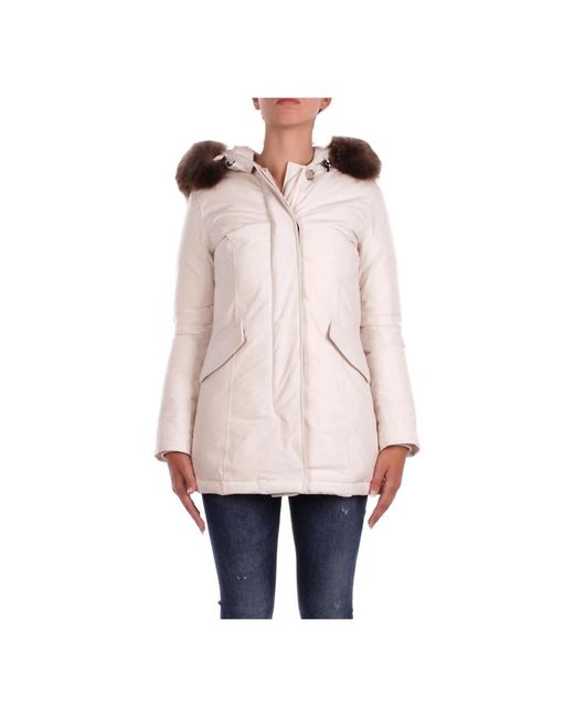Woolrich Parkas in het Pink