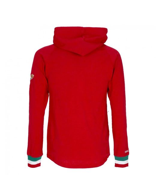 Mitchell & Ness Nba legendäre hoodie in Red für Herren