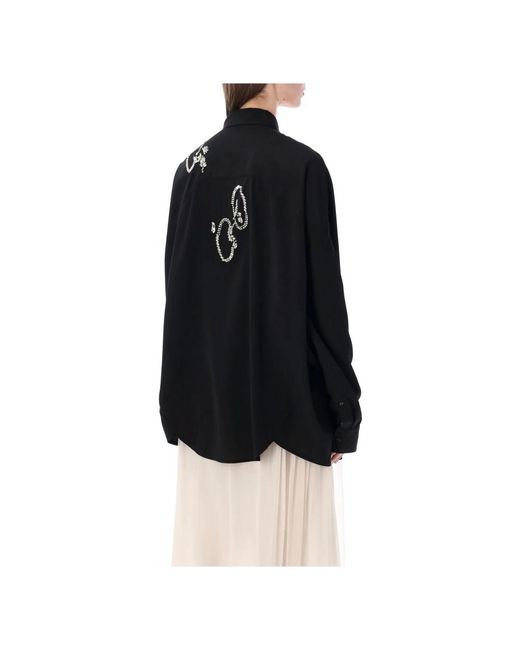 Dries Van Noten Black Shirts