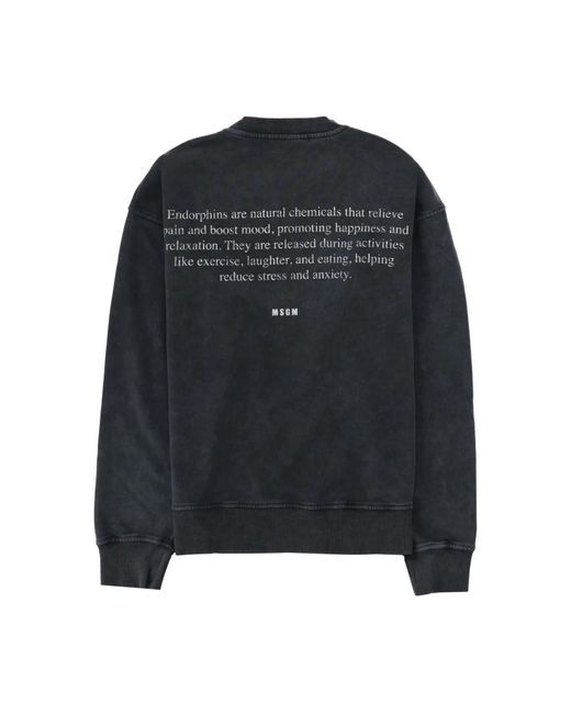 Sweatshirts MSGM de hombre de color Black