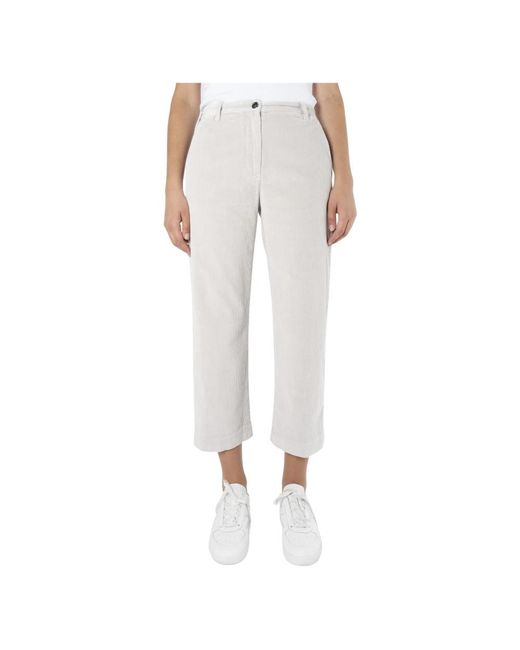 Nine:inthe:morning White Cropped Trousers