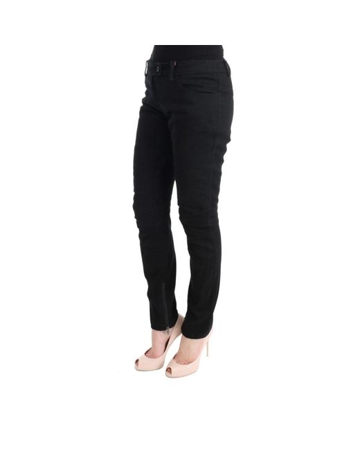 Ermanno Scervino Black Slim Fit Jeans
