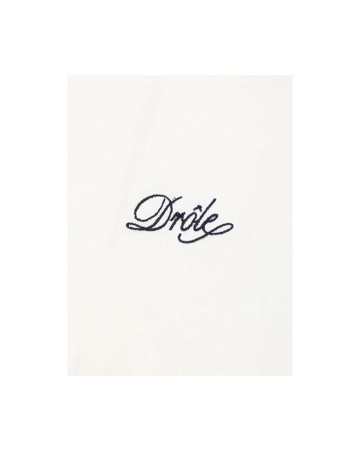Drole de Monsieur White T-Shirts for men