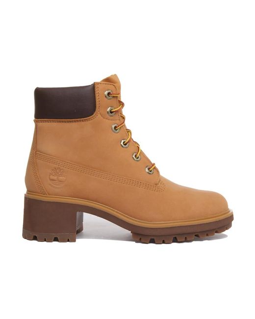 Timberland Brown Lace-Up Boots
