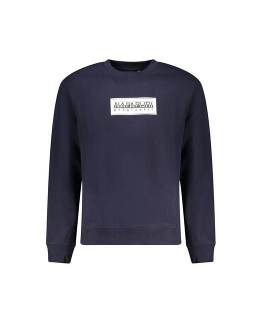 Sweatshirts Napapijri de hombre de color Blue