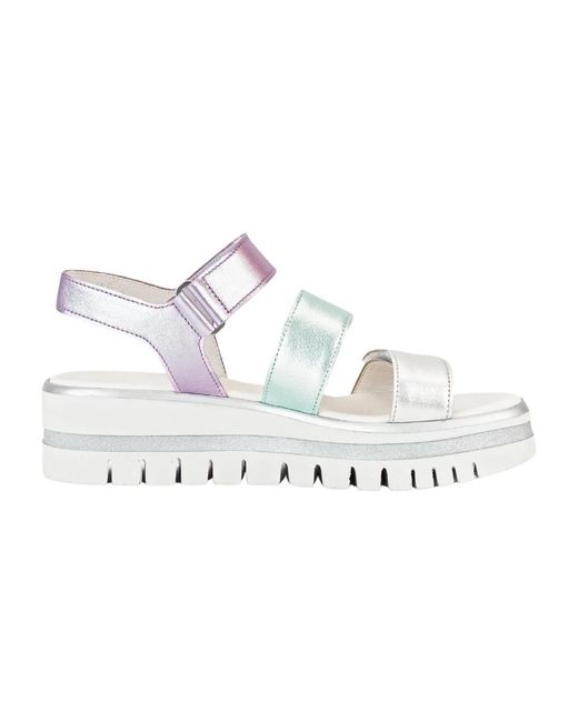 Flat sandals Gabor de color White