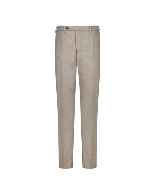 Incotex Gray Suit Trousers for men