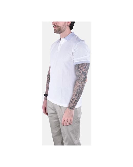 Eleventy White Polo Shirts for men