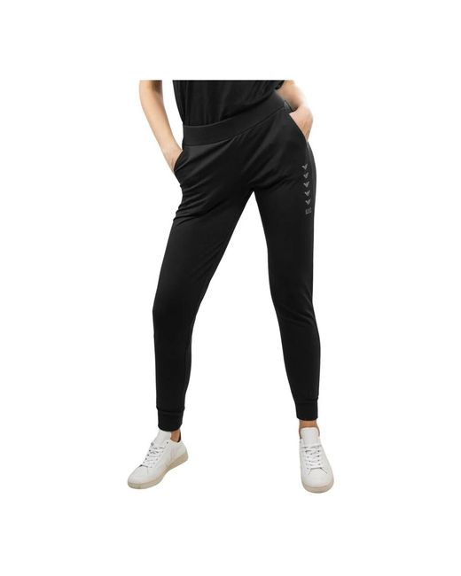 EA7 Broeken ,Zwart ,Katoen Joggers Zwart Ea7 Style in het Black