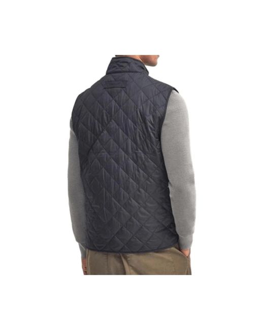 Barbour Jassen ,Blauw ,Polyester Blauwe Gebreide Aw 25 Gilet in het Blue voor heren