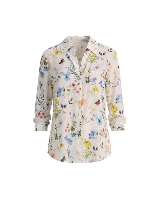Alice + Olivia White Shirts