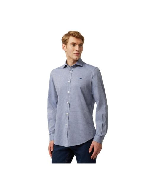 Harmont & Blaine Blue Casual Shirts for men