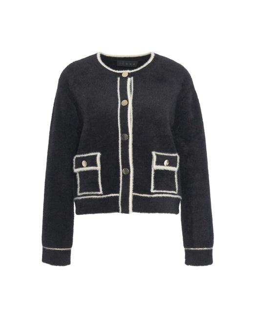 Cardigans Kaos de color Black