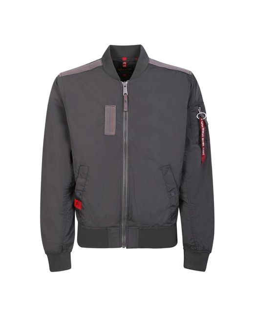 Alpha Industries Gray Bomber Jackets for men