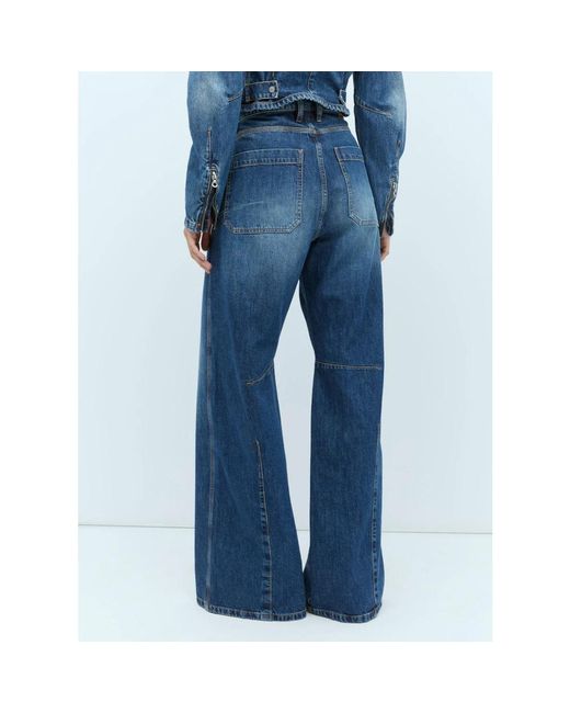 DIESEL Blue Vintage kontrastnähte jeans