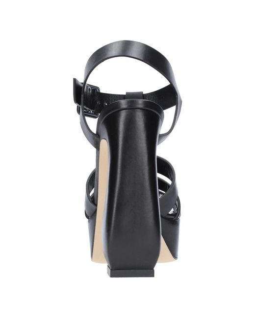 Sergio Rossi Black High Heel Sandals
