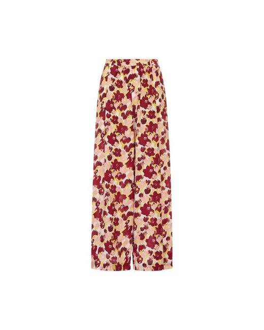 Marni Red Wide Trousers