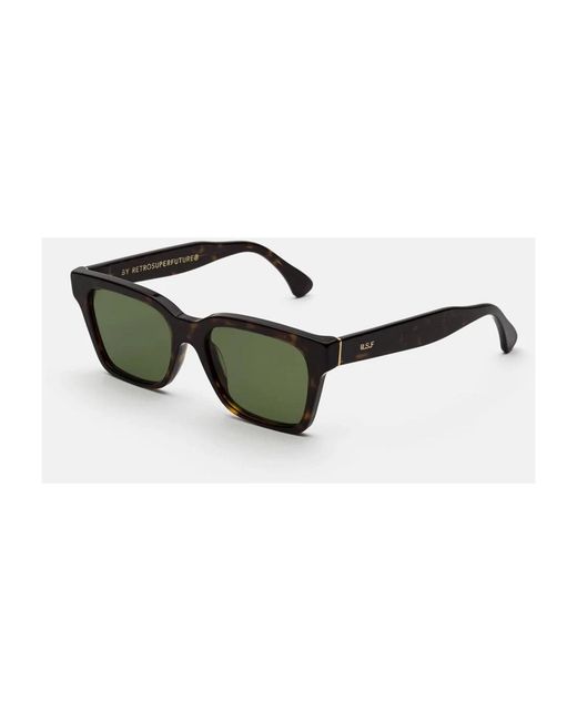 Retrosuperfuture Green Sunglasses