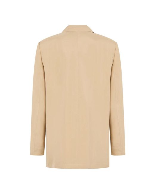 Saint Laurent Natural Blazers