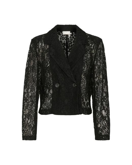 Kaffe Blazers in het Black